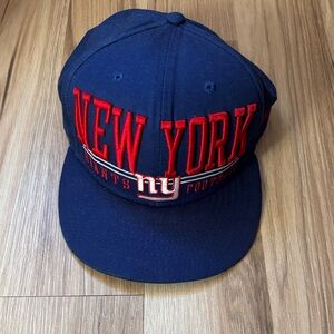 New York Football Giants vintage Blue and Red SnapBack hat! Rare!